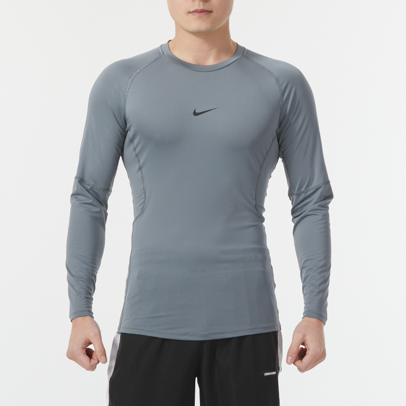 NIKE耐克PRO紧身衣男装2024新款运动T恤健身训练篮球套头衫FB7920