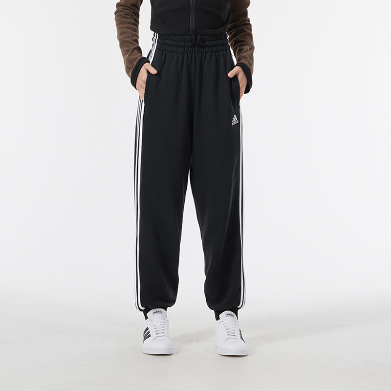 【达人专属】阿迪达斯长裤女裤新款运动裤束脚宽松休闲裤HA4375