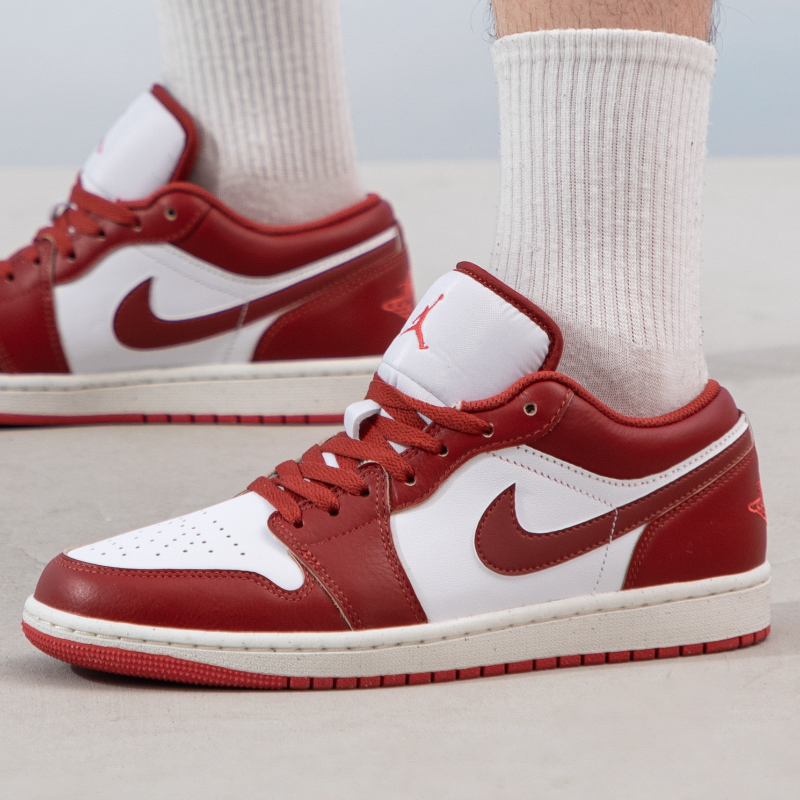 【达人专属】耐克男新款AIR JORDAN 1 LOW休闲鞋运动篮球鞋FJ3459