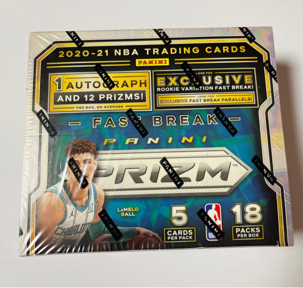 【拆盒】Prizm 快攻系列球星卡盒 未成年禁止下单 