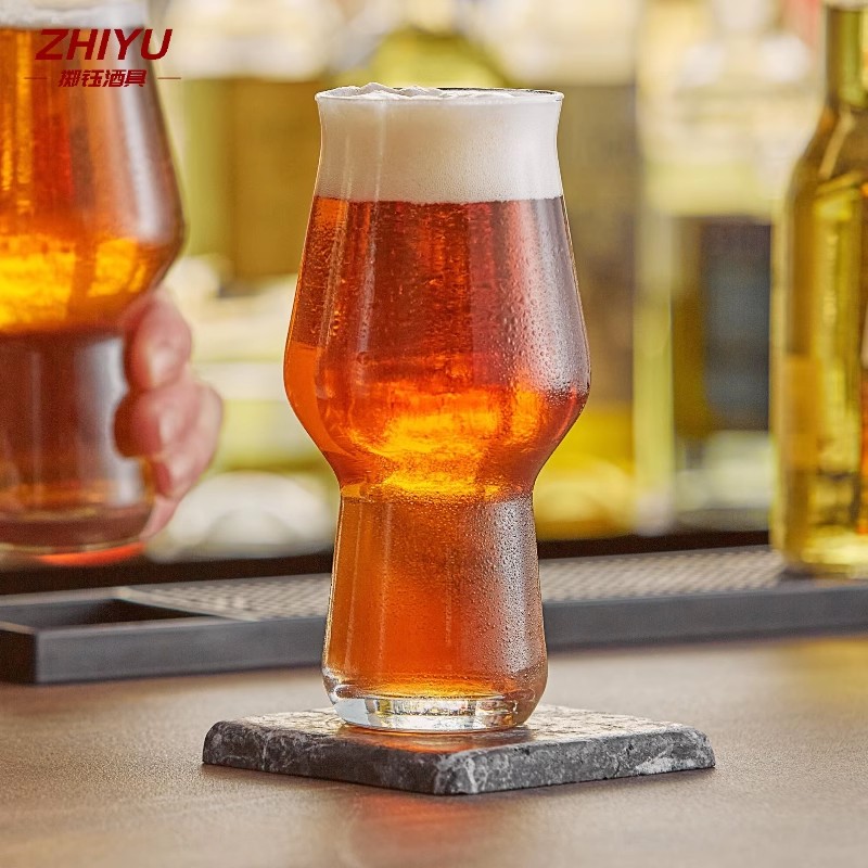 精酿啤酒杯创意网红德国进口专业酒吧同款高档ipa玻璃杯创意J121 