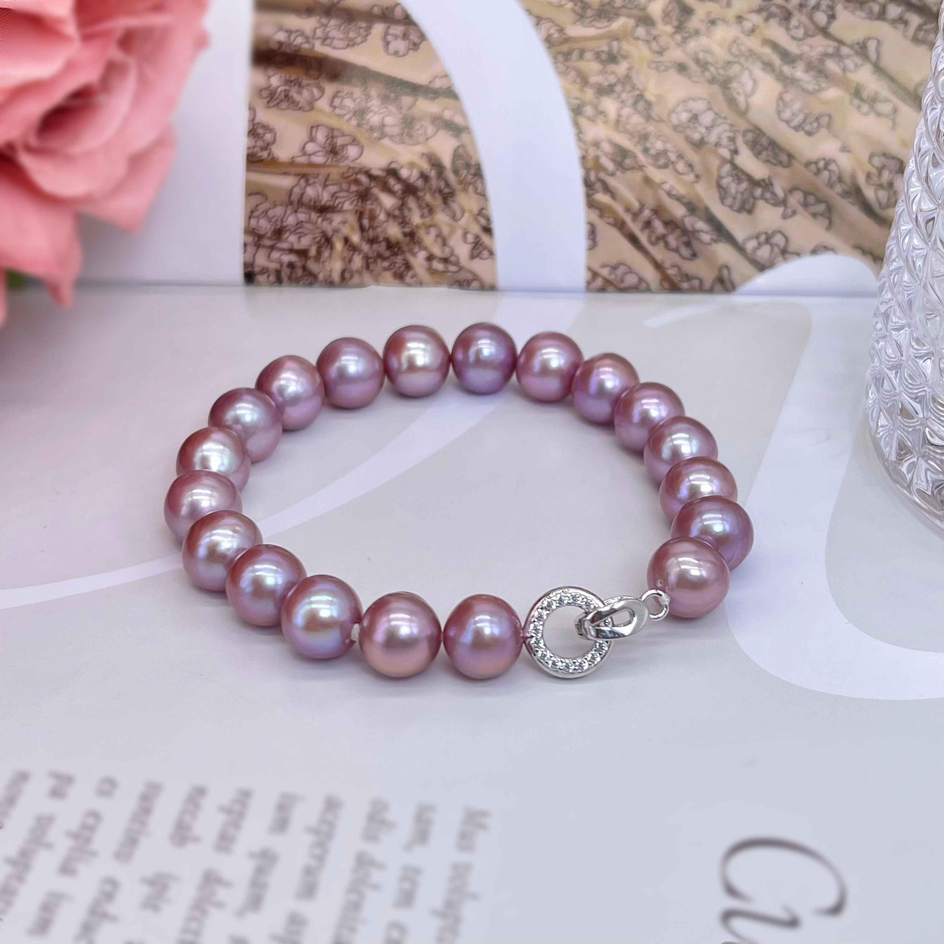 925银爱迪生珍珠手链