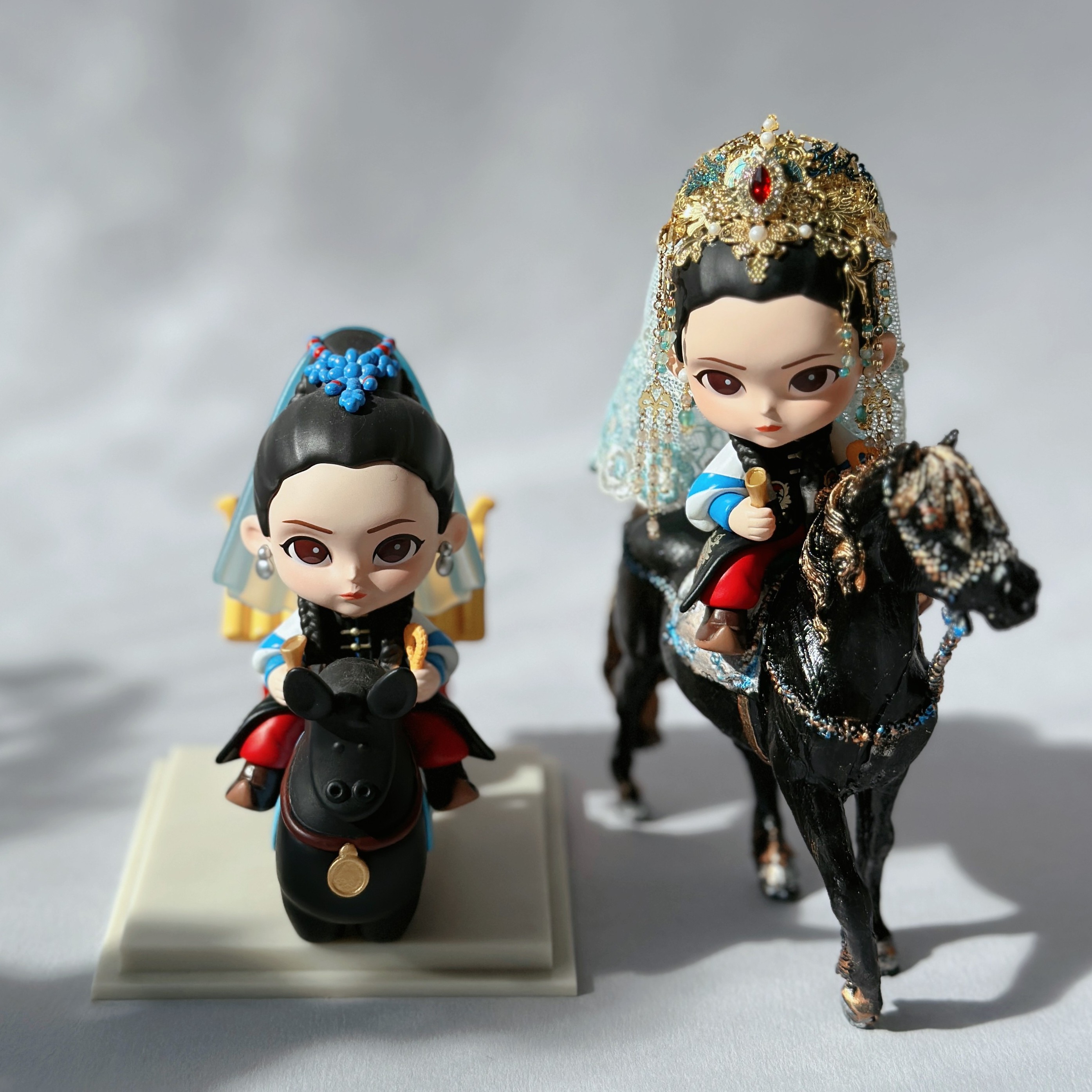 甄嬛马女叶澜依驯马女坐骑小马