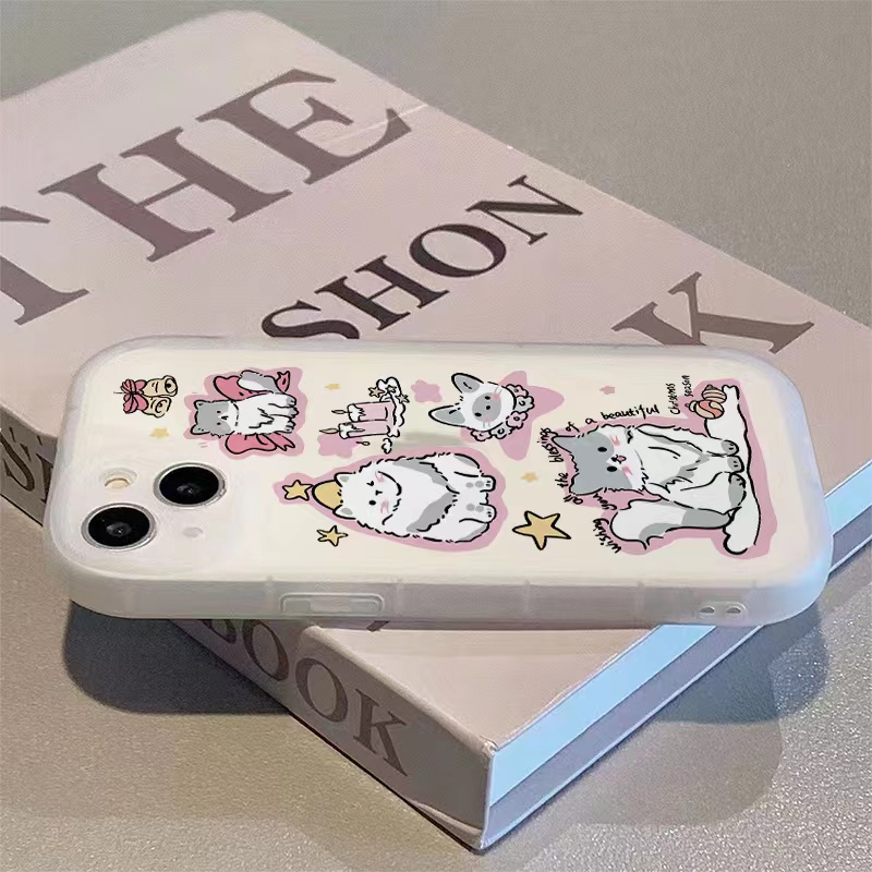 铃铛猫咪苹果15ProMax手机壳iPhone14全包13可爱12卡通11防摔X女8