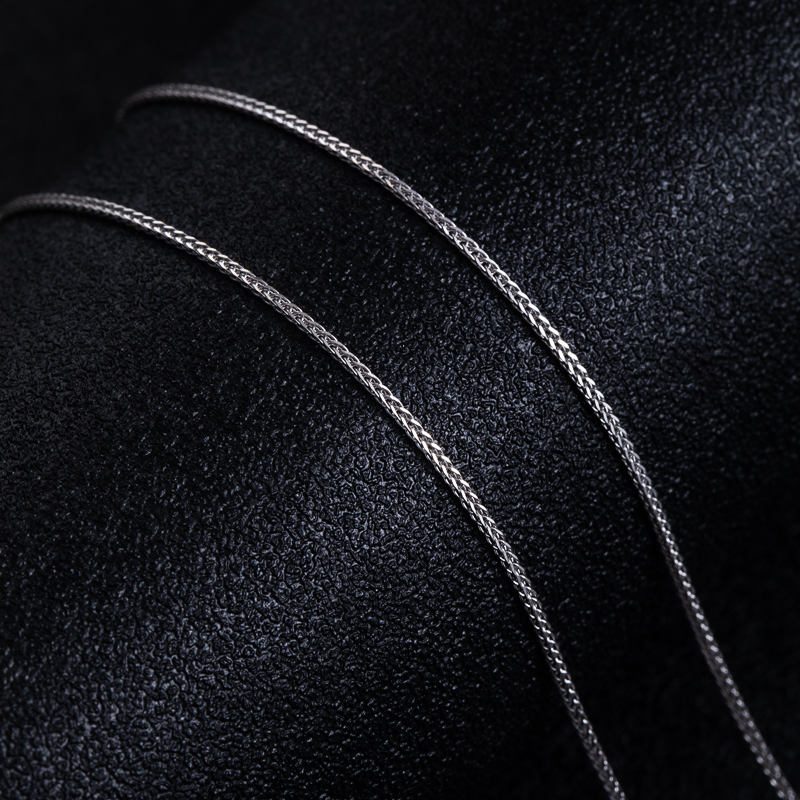 链子925银 s925银肖邦链 s925银吊坠肖邦链  配吊坠用的s925银链