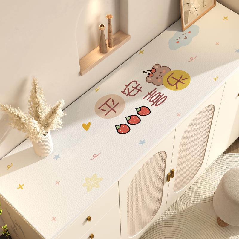 电视柜鞋柜垫子台面桌布茶几桌面保护垫桌垫餐边柜硅胶免洗防脏垫