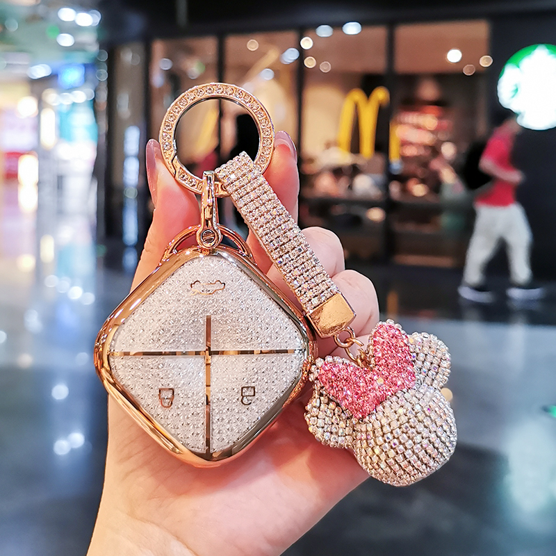 2023款五菱缤果钥匙套新宝骏KiWiEV悦也皮卡云朵车晴空全包壳扣女