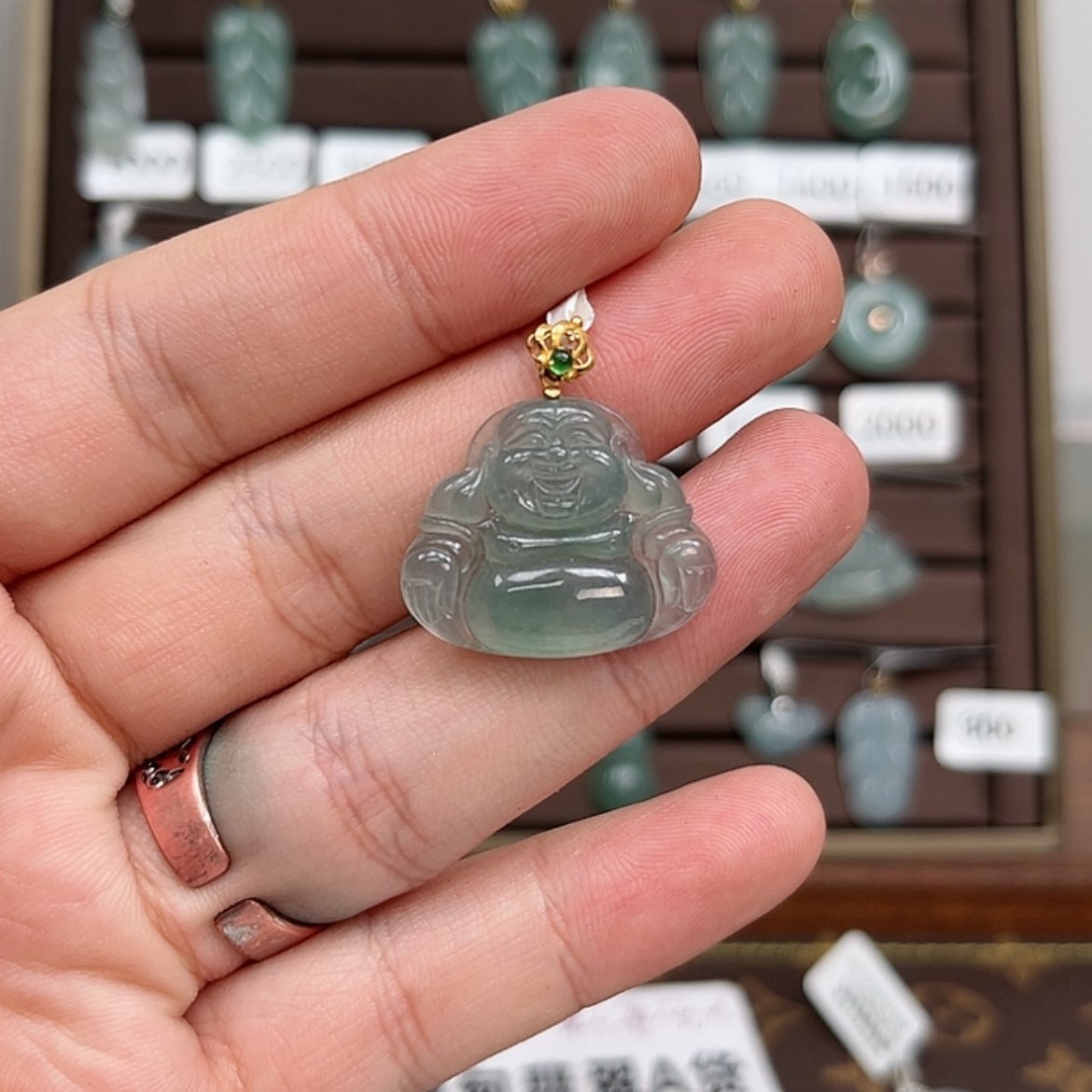 【闪购商品】翡翠颈饰18K金镶嵌?****?