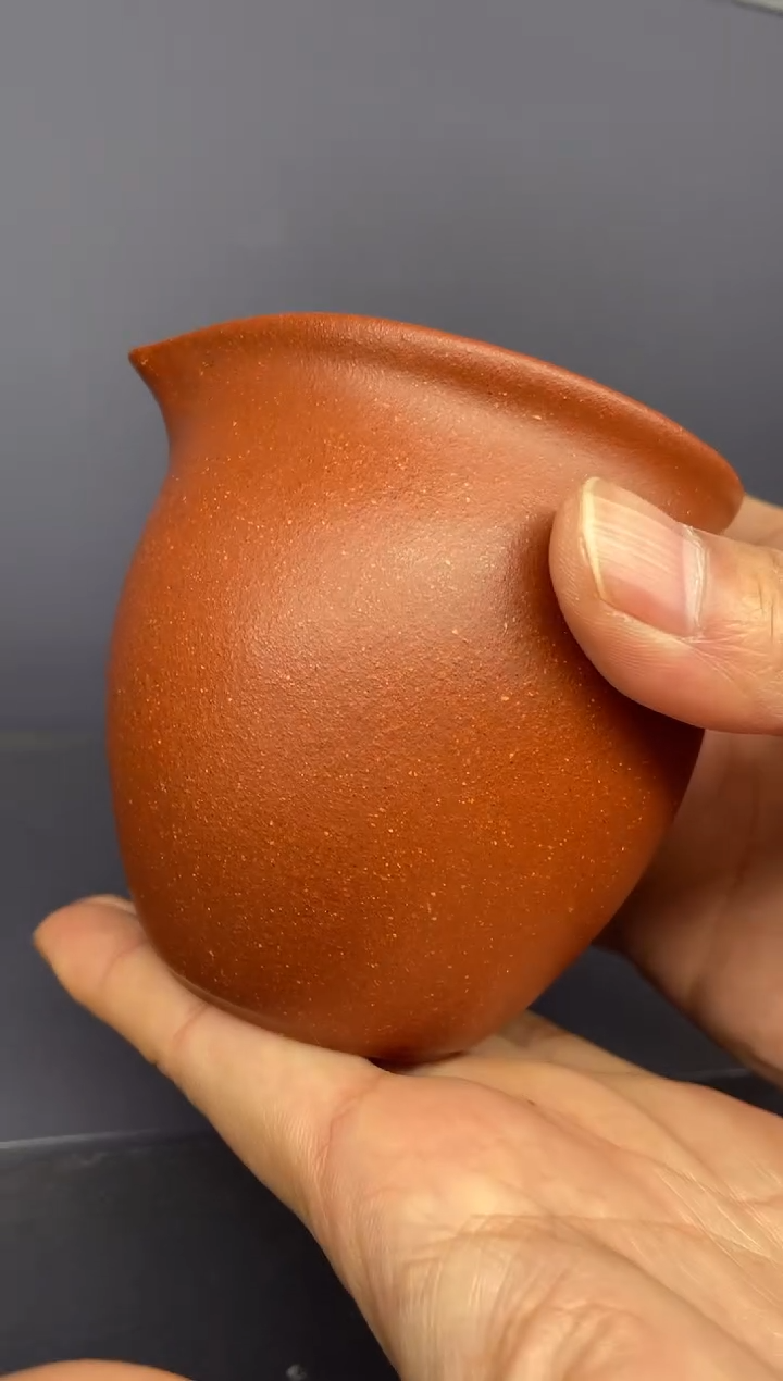 【闪购商品】紫砂茶壶红降坡公道杯