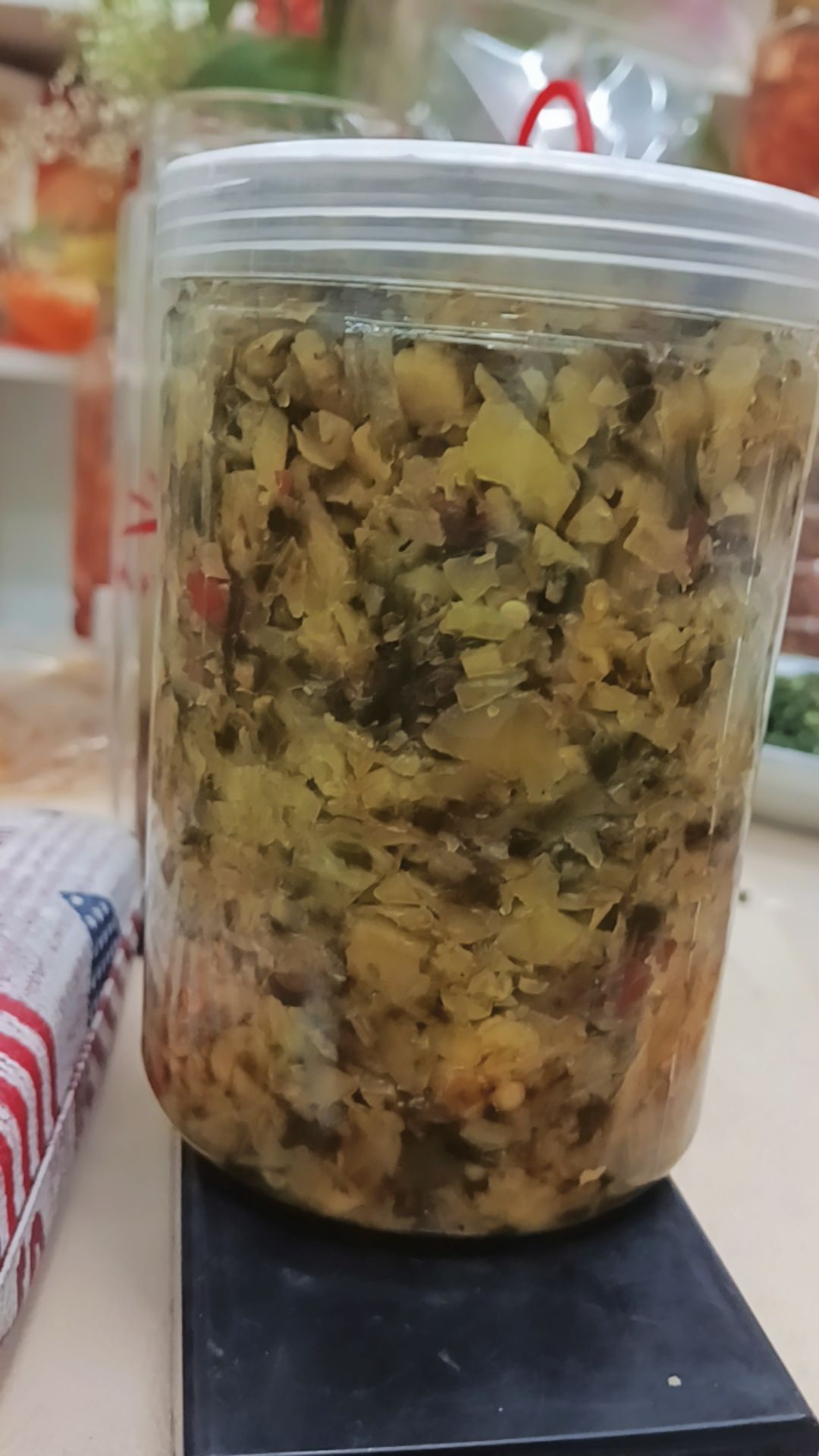 农家酸辣盖菜（外婆菜）——500克一瓶