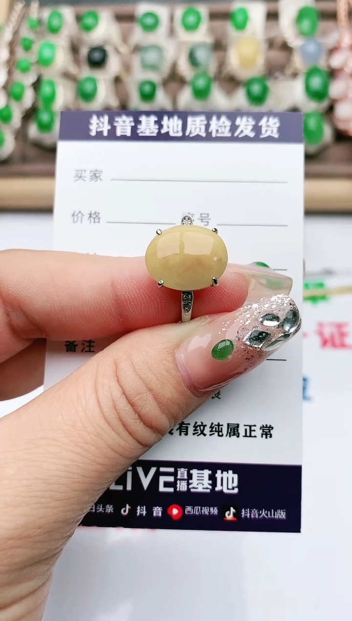 【闪购商品】翡翠珠宝奇石银S925镶嵌1
