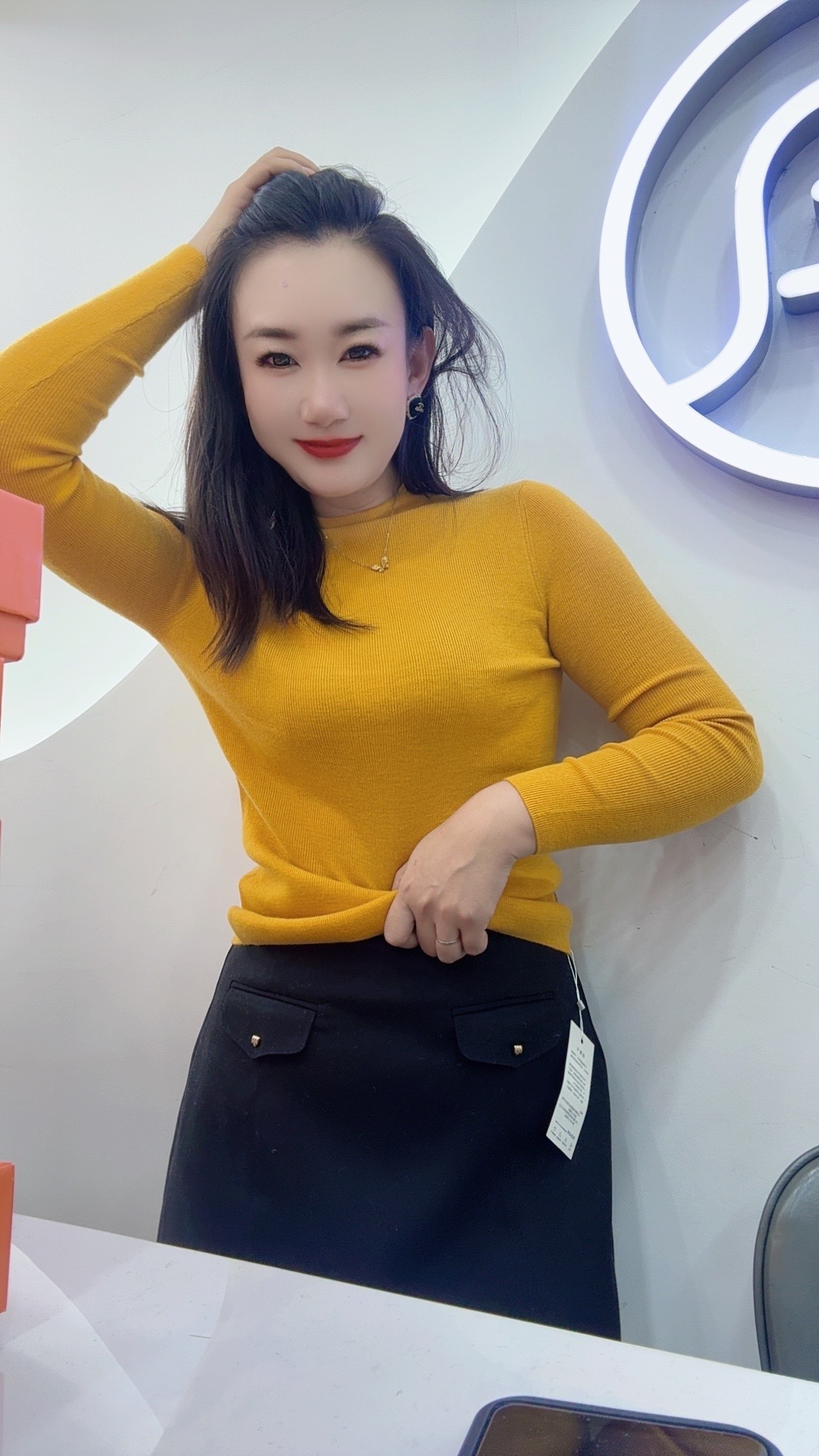 【九月臻品】新款半高领羊毛打底衫