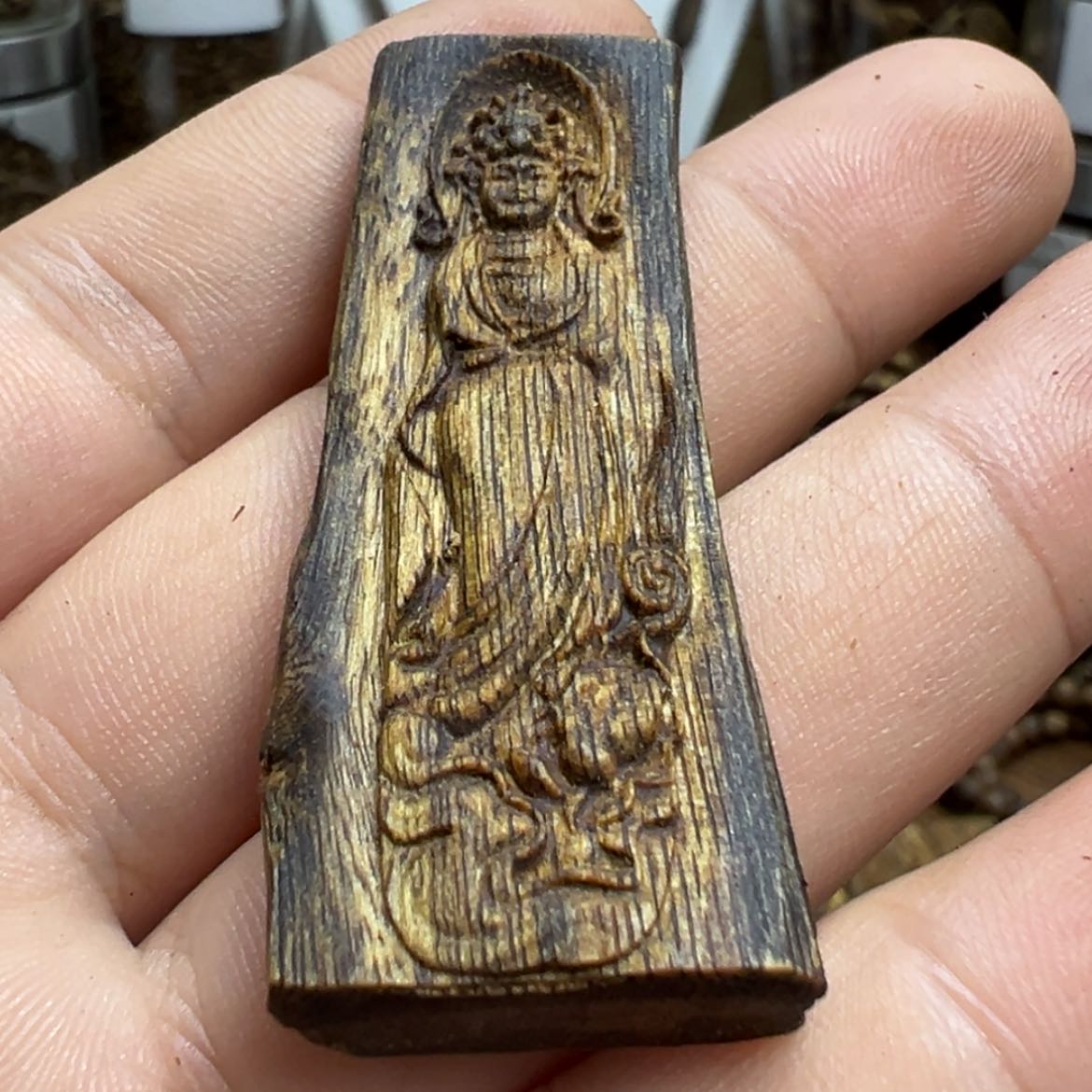 【闪购商品】沉香吊坠B***B5.2克高油脂99沉