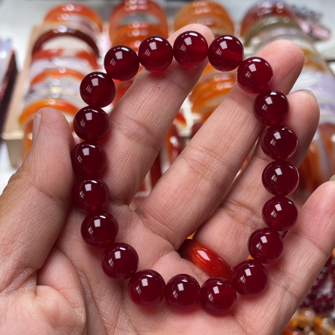 玛瑙/玉髓手链未镶嵌