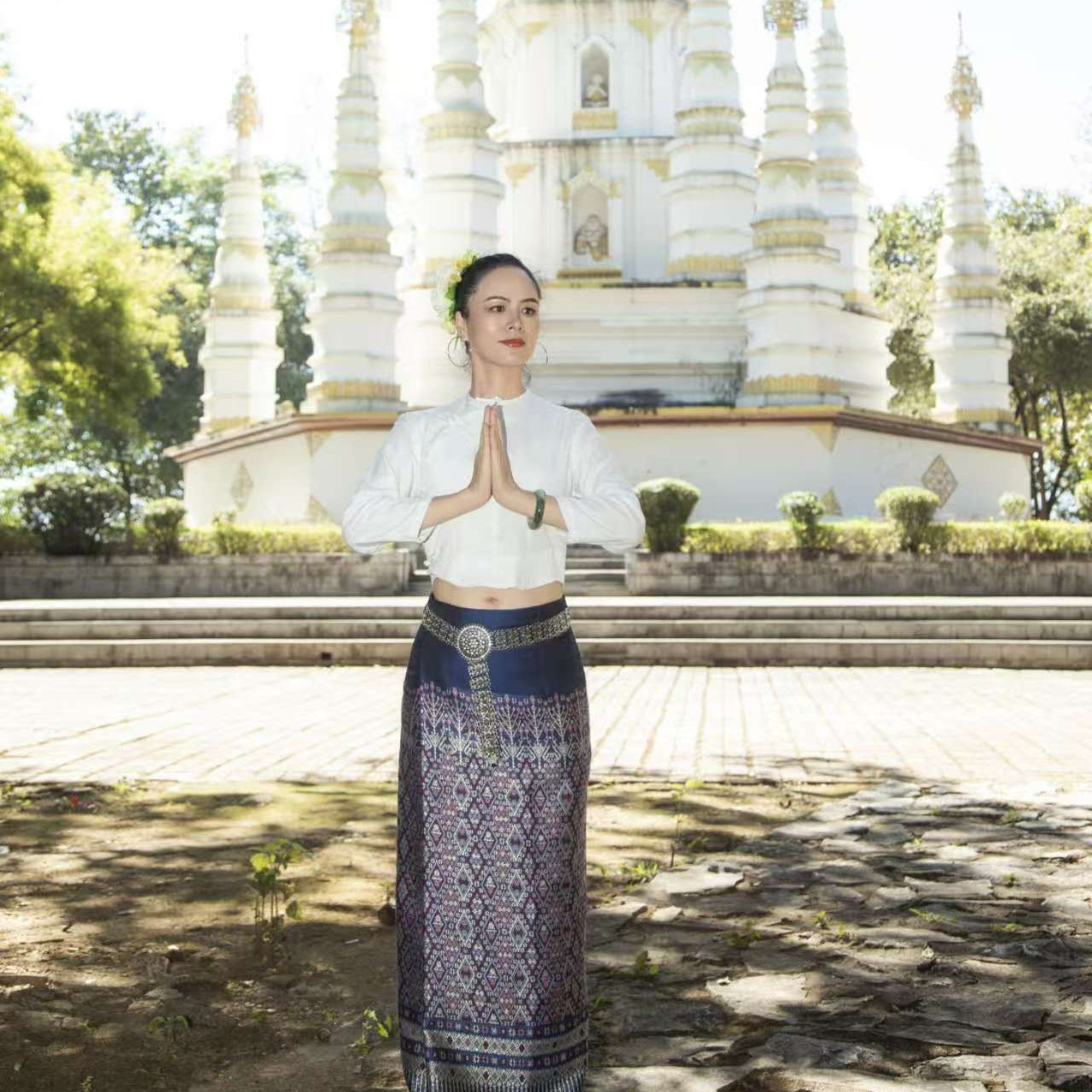 民族服装傣装女套装，订制款