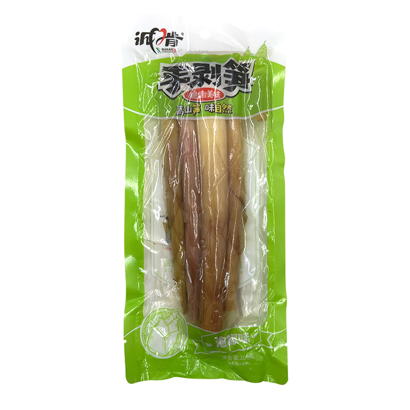 诚啃手剥笋200克400克泡椒味竹笋独立小包装开袋即食泡椒笋批发
