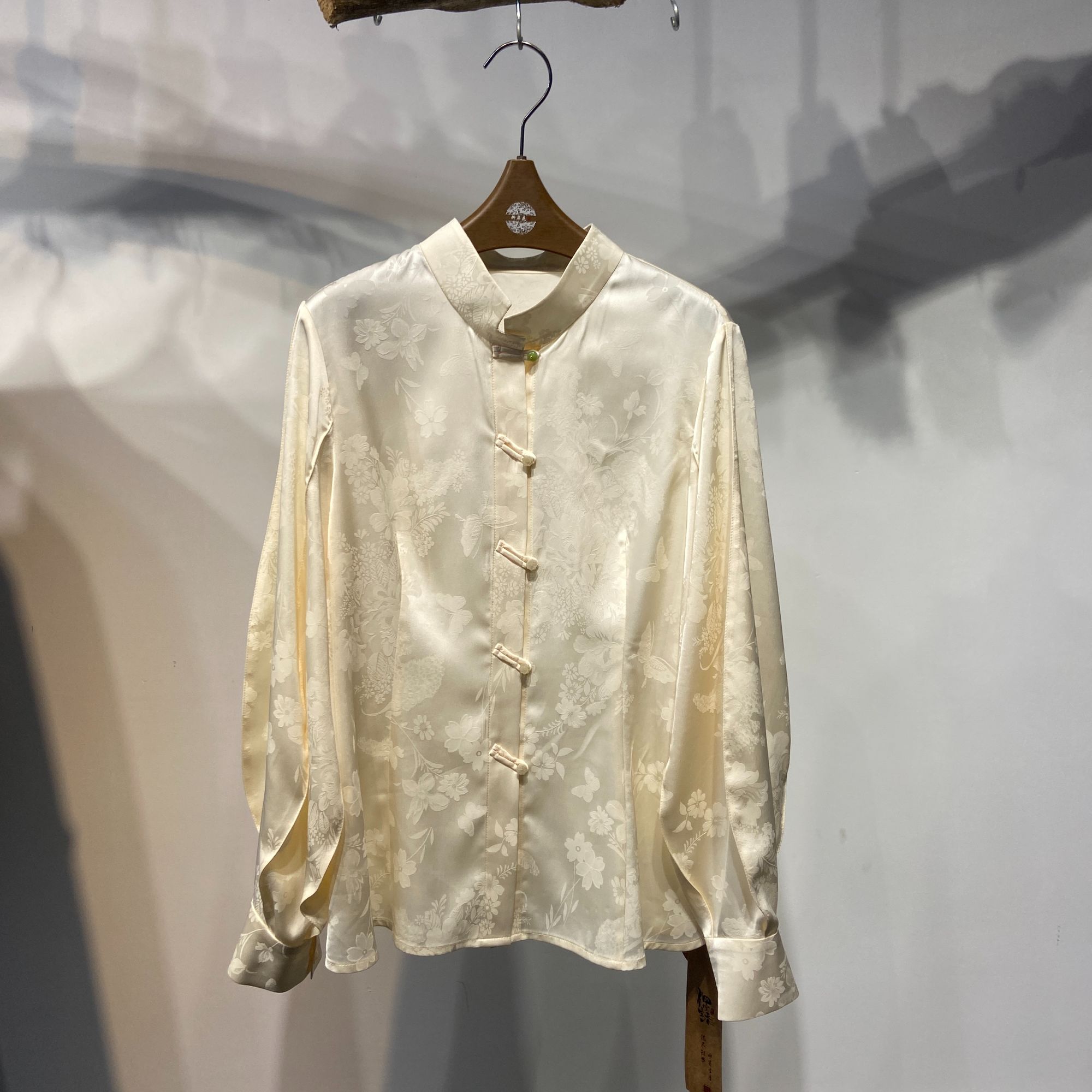 慧慧原创设计师品牌女装新中式国风气质优雅宽松洋气上衣 L62703