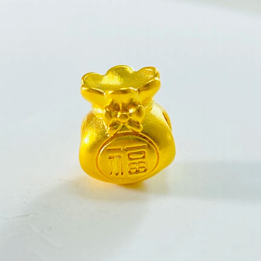 金城 足金999福袋搭红玛 瑙手串