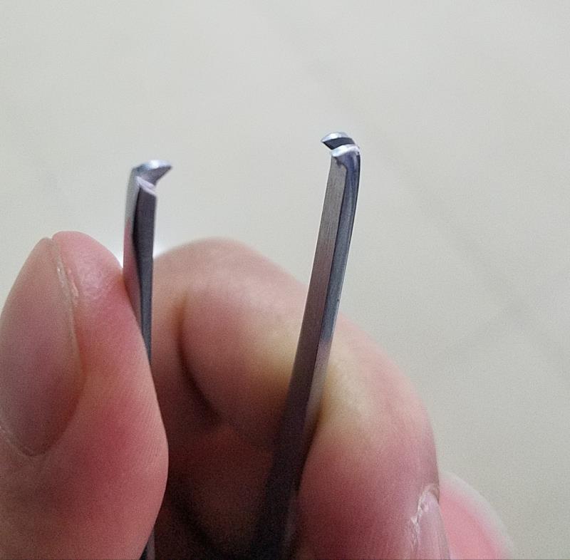 组织镊子肉联厂专业20厘米长不锈钢一体镊子