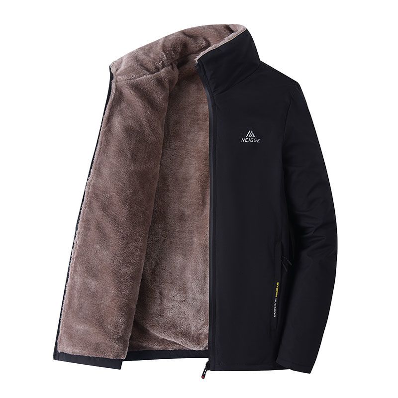 男款棉衣服男冬装新款时尚休闲宽松潮流痞帅外套加加厚保暖高档