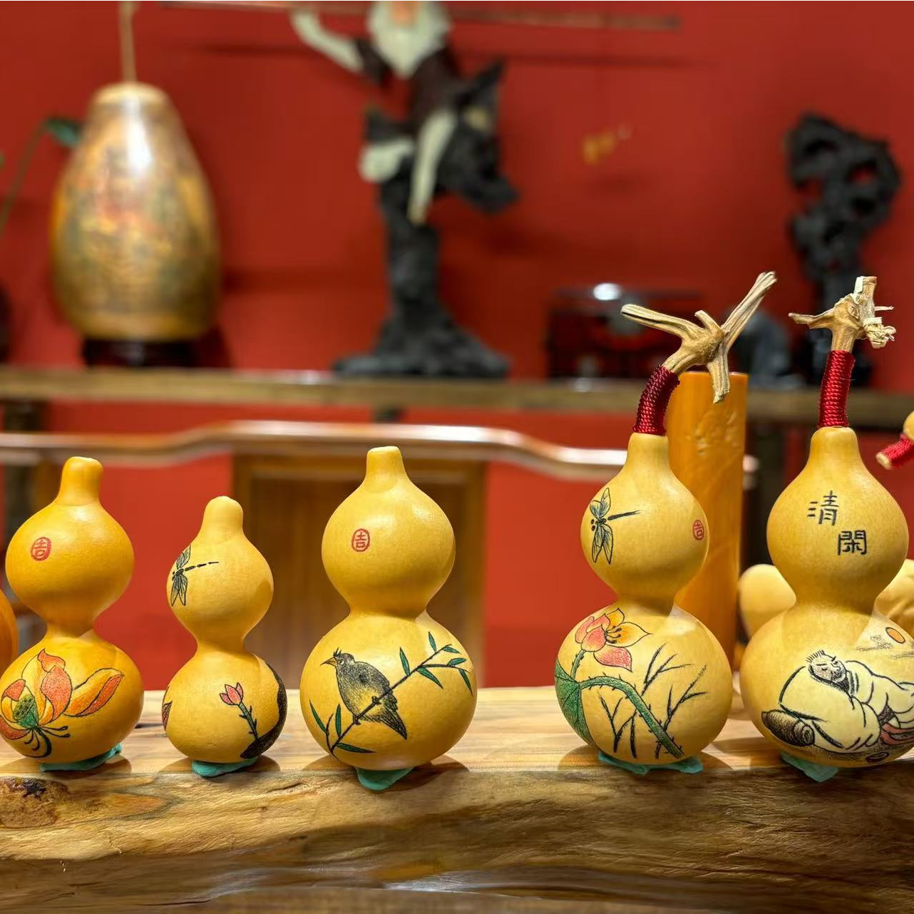 天然葫芦根据直播间介绍下单