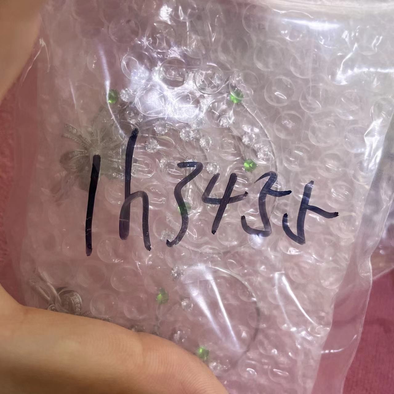 合金耳饰 松松花朵耳钉1h3455