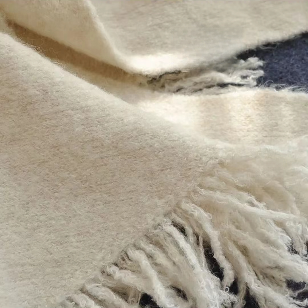 围巾时尚百搭加厚纯色保暖韩版简约围脖围巾99623