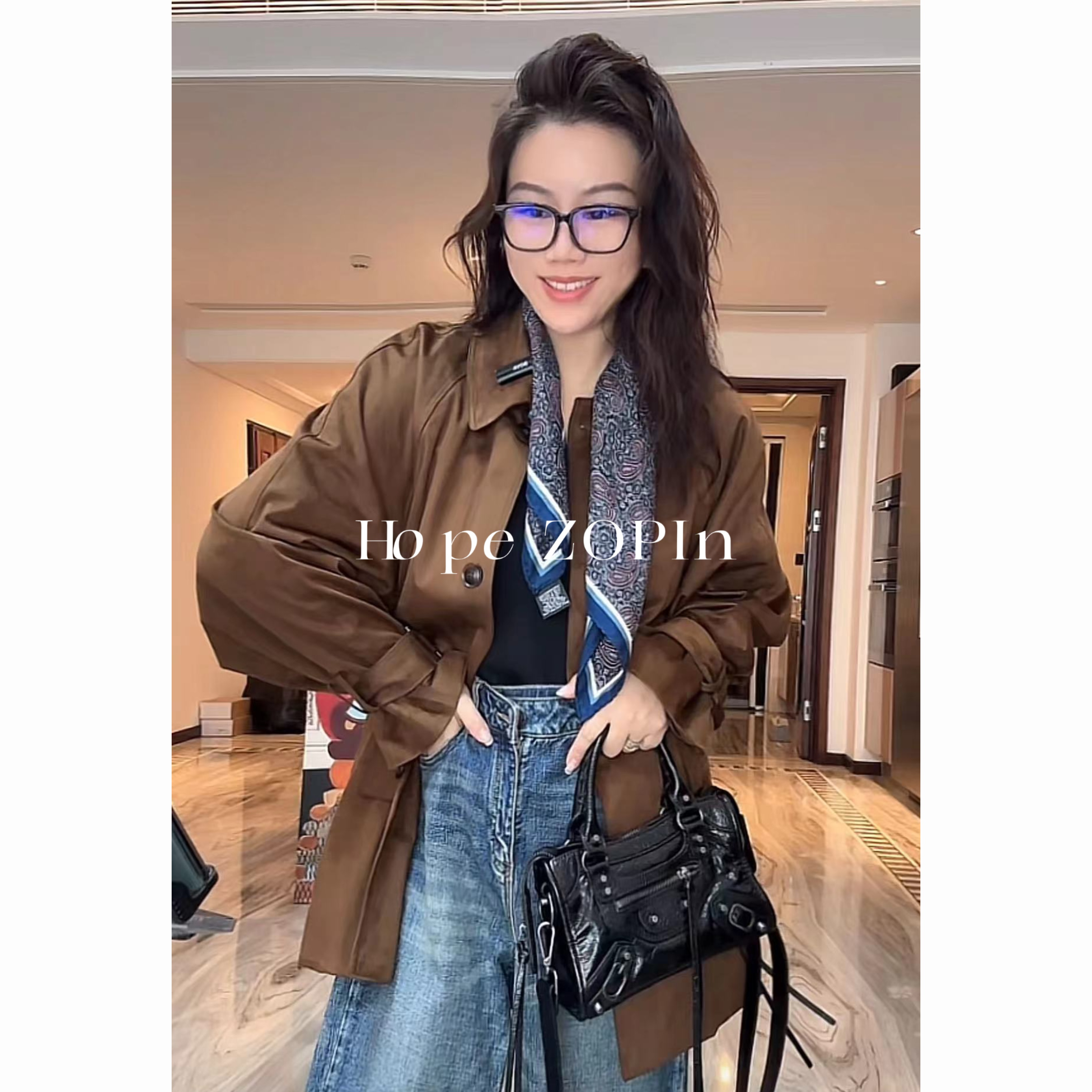 【大G精选】“摩登色调” 法式经典单排扣系带风衣