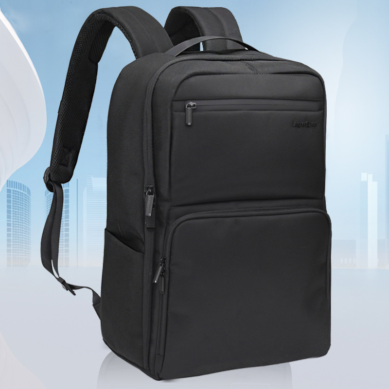 双肩包男士高端商务背包时尚功能电脑包弹道牛津男包15寸轻小