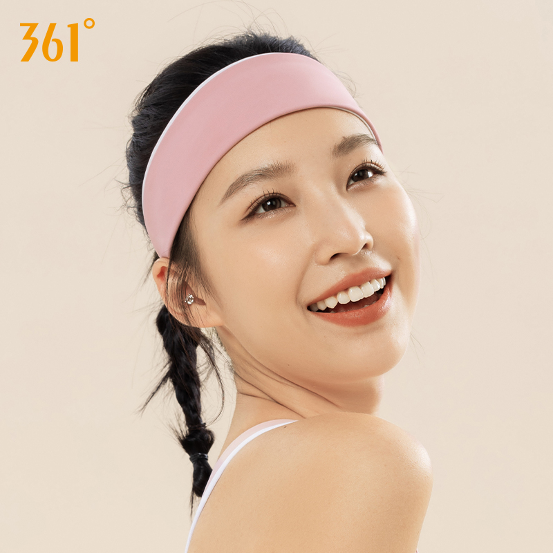 361°运动发带女吸汗头带跑步止汗带瑜伽头巾健身篮球导汗发带男