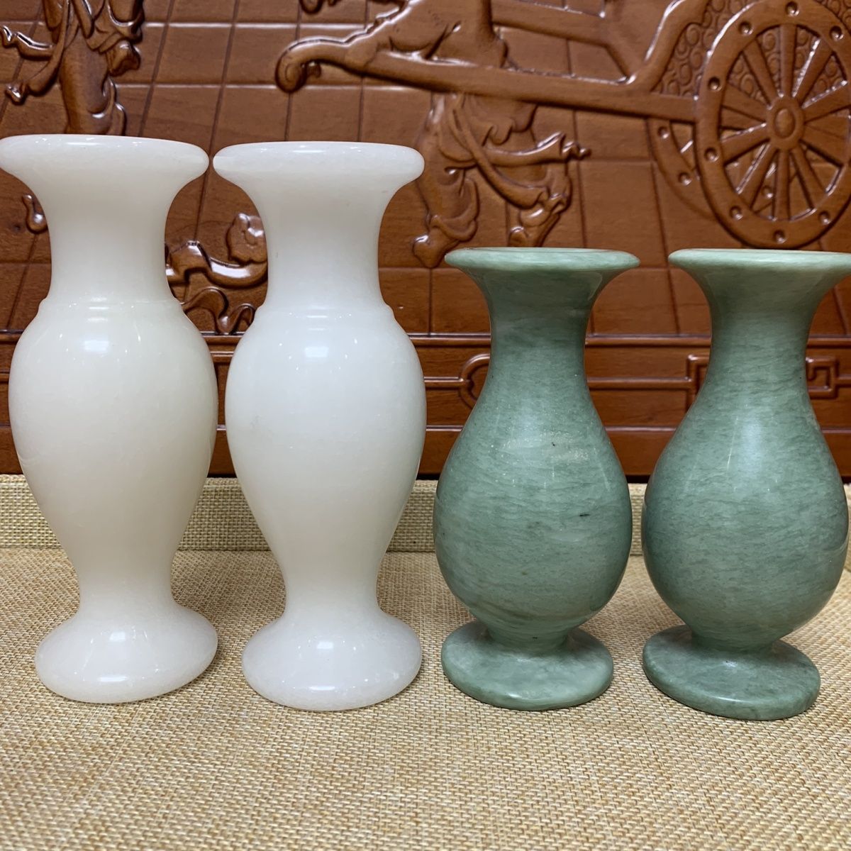 石头原石打磨小鸡蛋手把件笔筒花瓶聚宝盆元宝平安扣烟灰缸笔洗