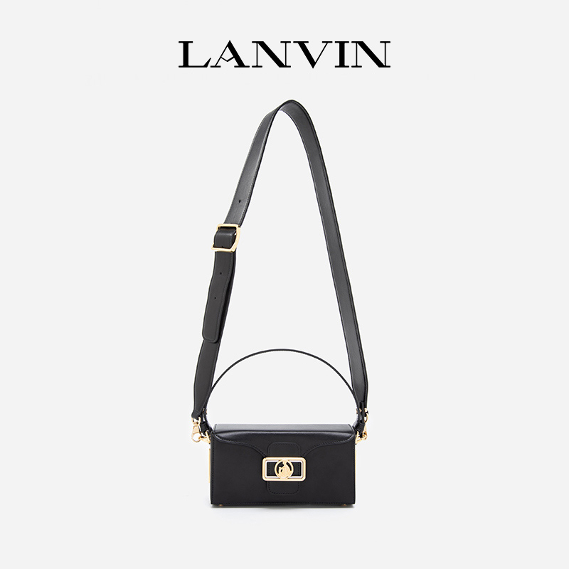 【成毅同款】LANVIN浪凡155 PENCIL BOX手袋小方包百搭时尚