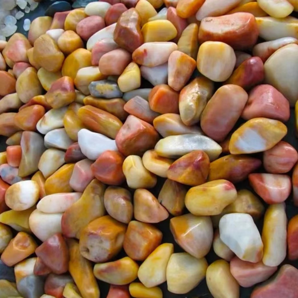 童话边城戈壁五彩盆景石