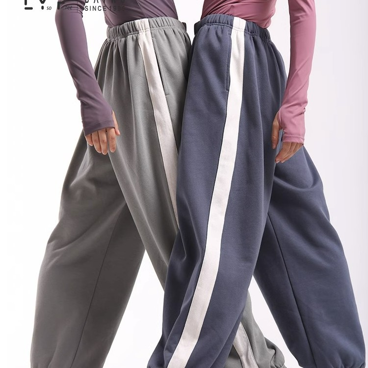 柏屋舞蹈长裤男LYF锋系列现代舞宽松运动裤子舞蹈女款LYF22512001