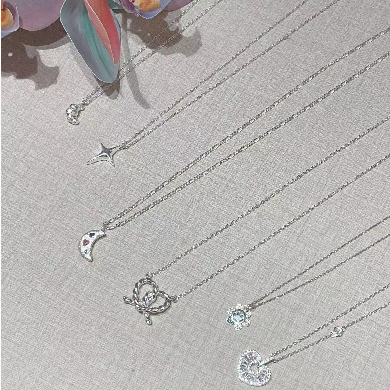 链子925银 【补cha】轻奢简约时尚气质 设计感项链 