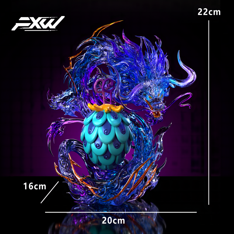 【原模】FXW工作室恶魔果实鱼鱼果实gk雕像树脂1月份出货