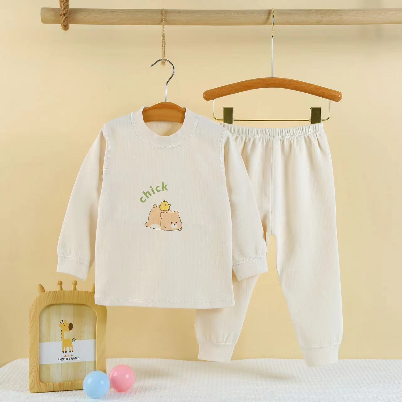 通用一号链接/舒绒套装/秋衣裤套装/家居服宝宝睡衣