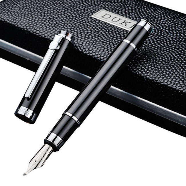 Duke/公爵德国公爵美工笔纯手工打磨笔尖送100张纸一瓶400墨水