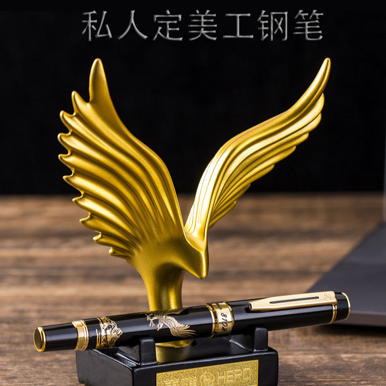 私人定制美工钢笔纯手工二次打磨下墨流畅易出锋