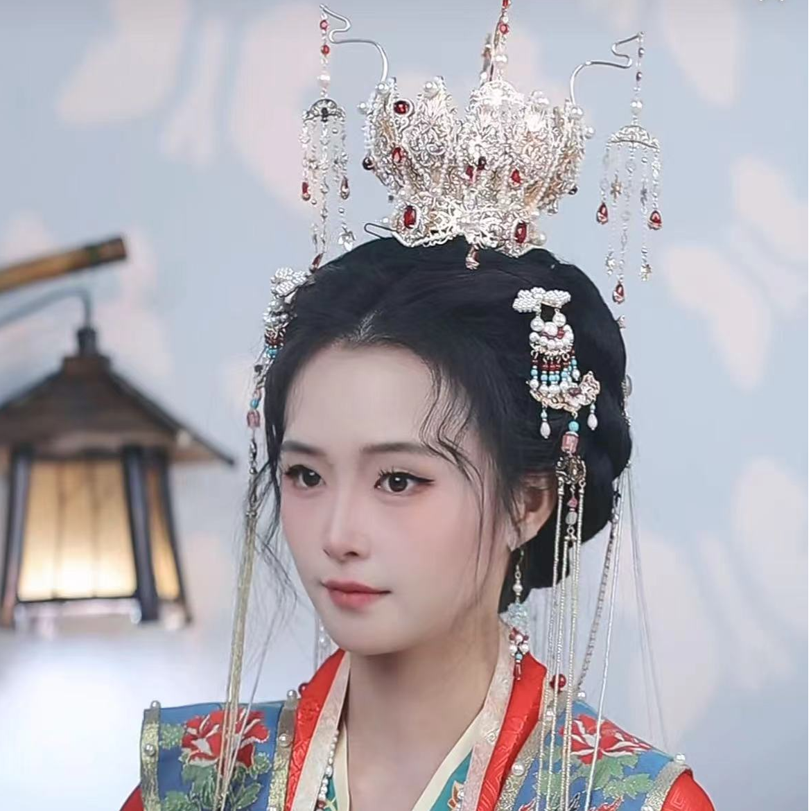 风雪初晴忘宿莲系列【重工】发簪手工汉服百搭超仙气唐风明制配饰品