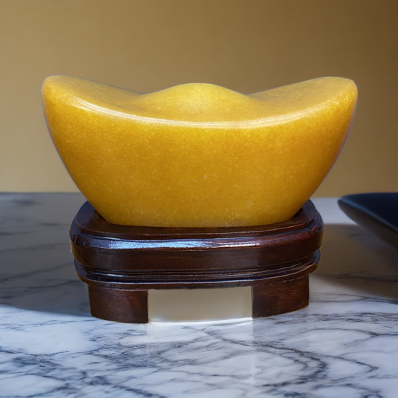 米黄家居装饰品摆件客厅办公室前台书房电视柜桌面玄关高档摆设