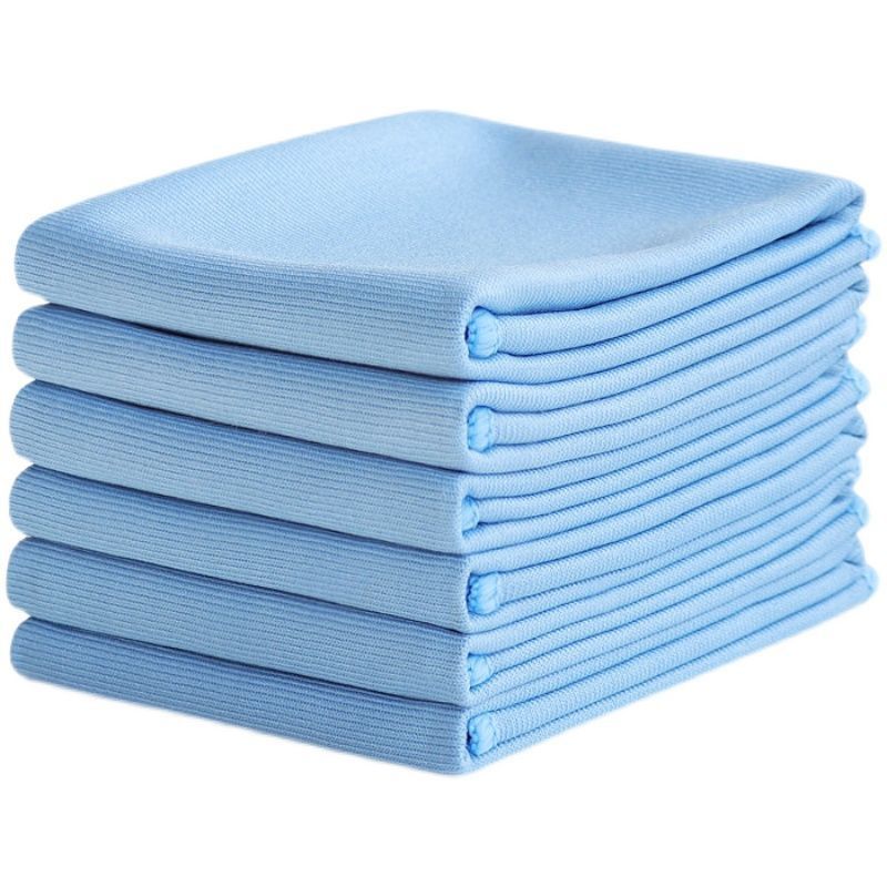 镜面布擦玻璃专用吸水不掉毛无痕鱼鳞抹布超细纤维保洁布家政毛巾