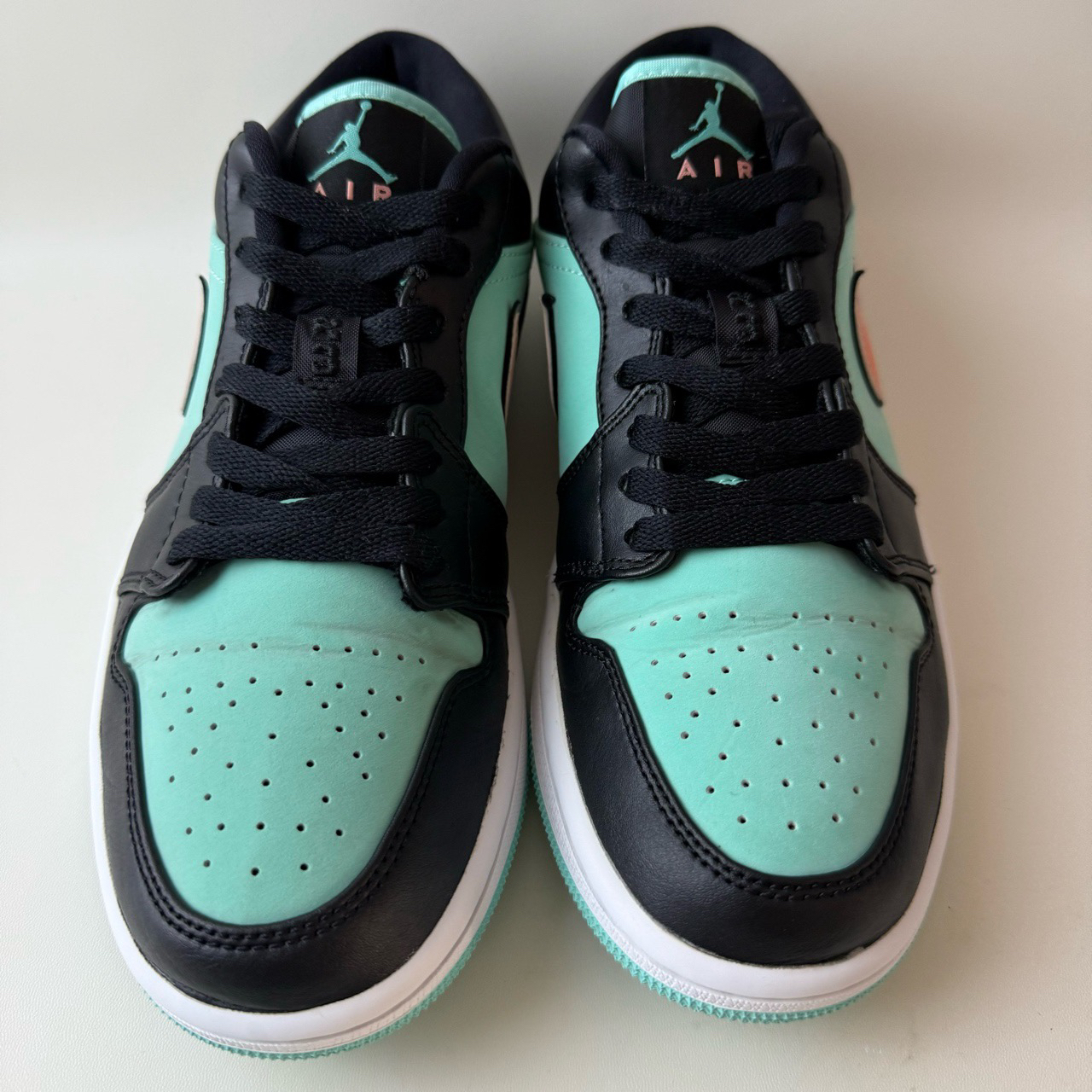 90新 AIR JORDAN 40.5码 耐克 NikeAJ1黑蒂芙尼 篮球鞋编号6454