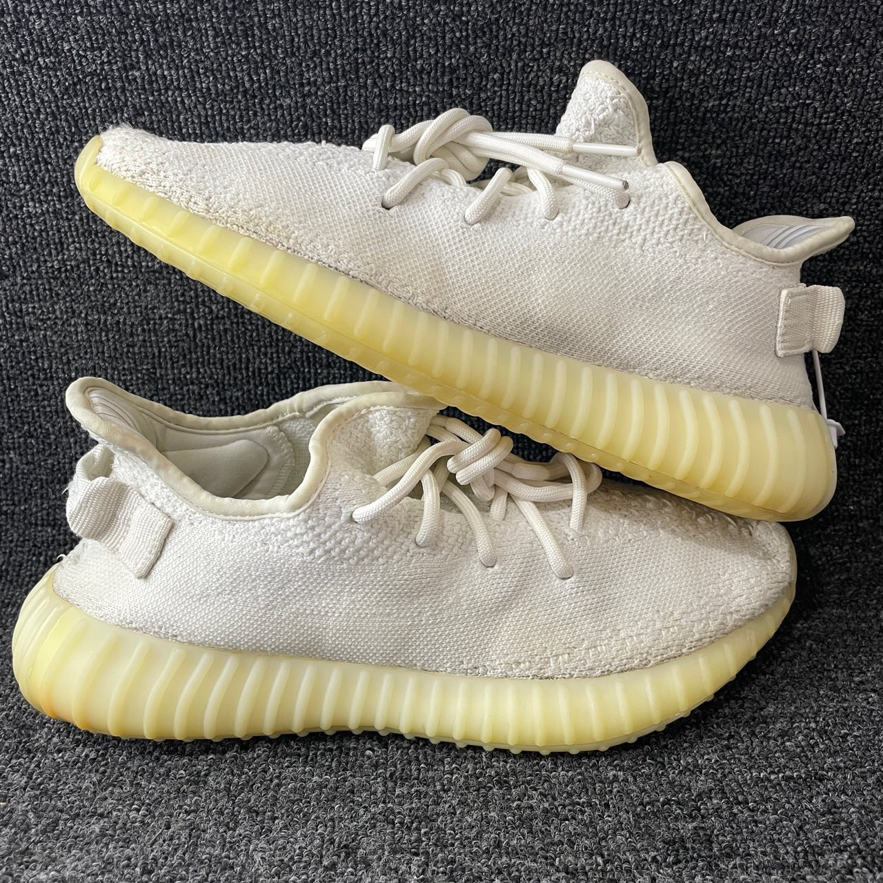 90新 adidas/阿迪达斯 42码 椰子350白冰 瑕疵详情图 编号4640