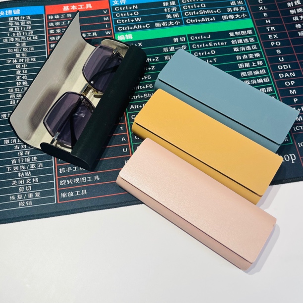 厂家直销时尚眼镜盒多色简约图案学生近视眼镜盒光学眼镜盒