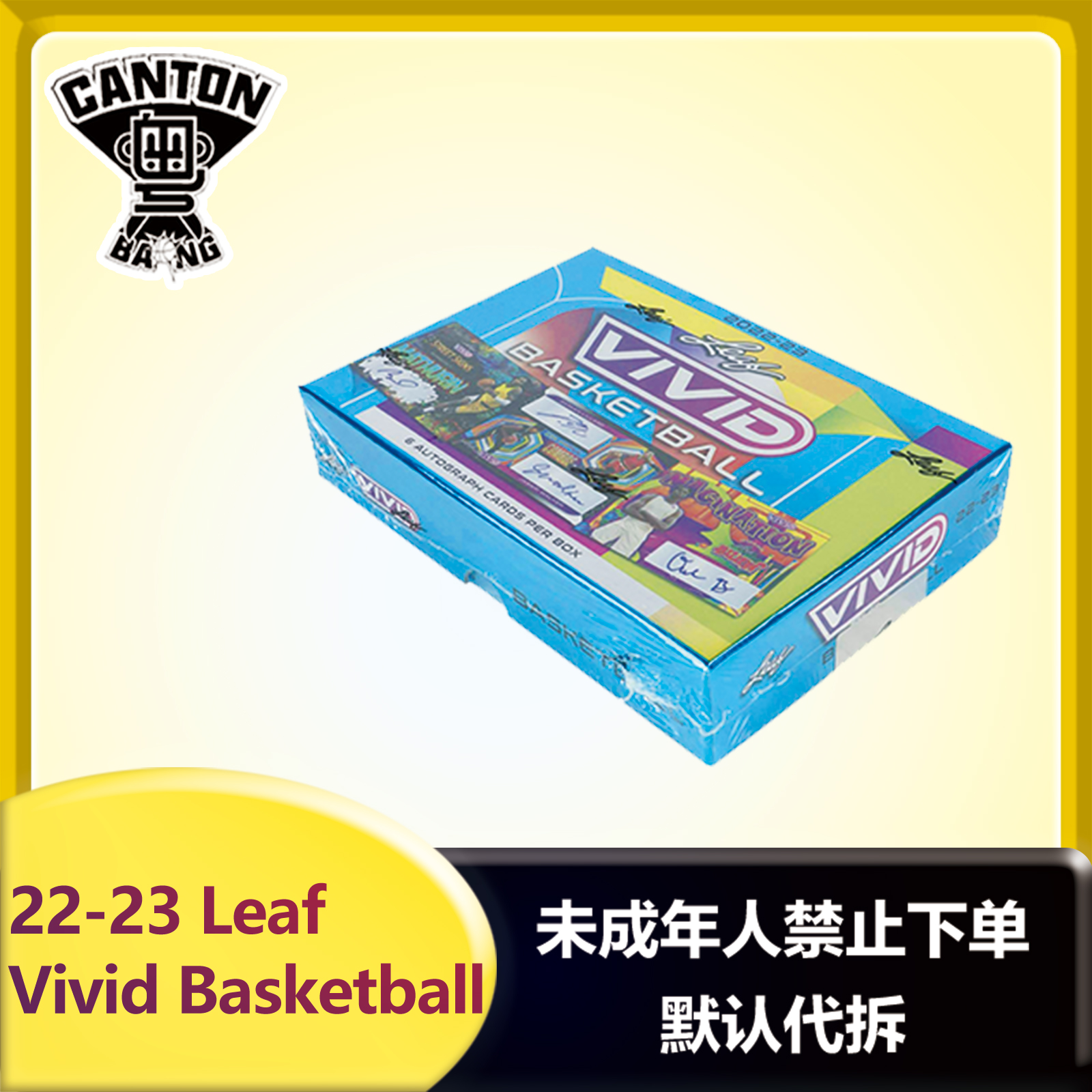 22-23 篮球 Leaf vivid 球星卡 未成年人禁下单