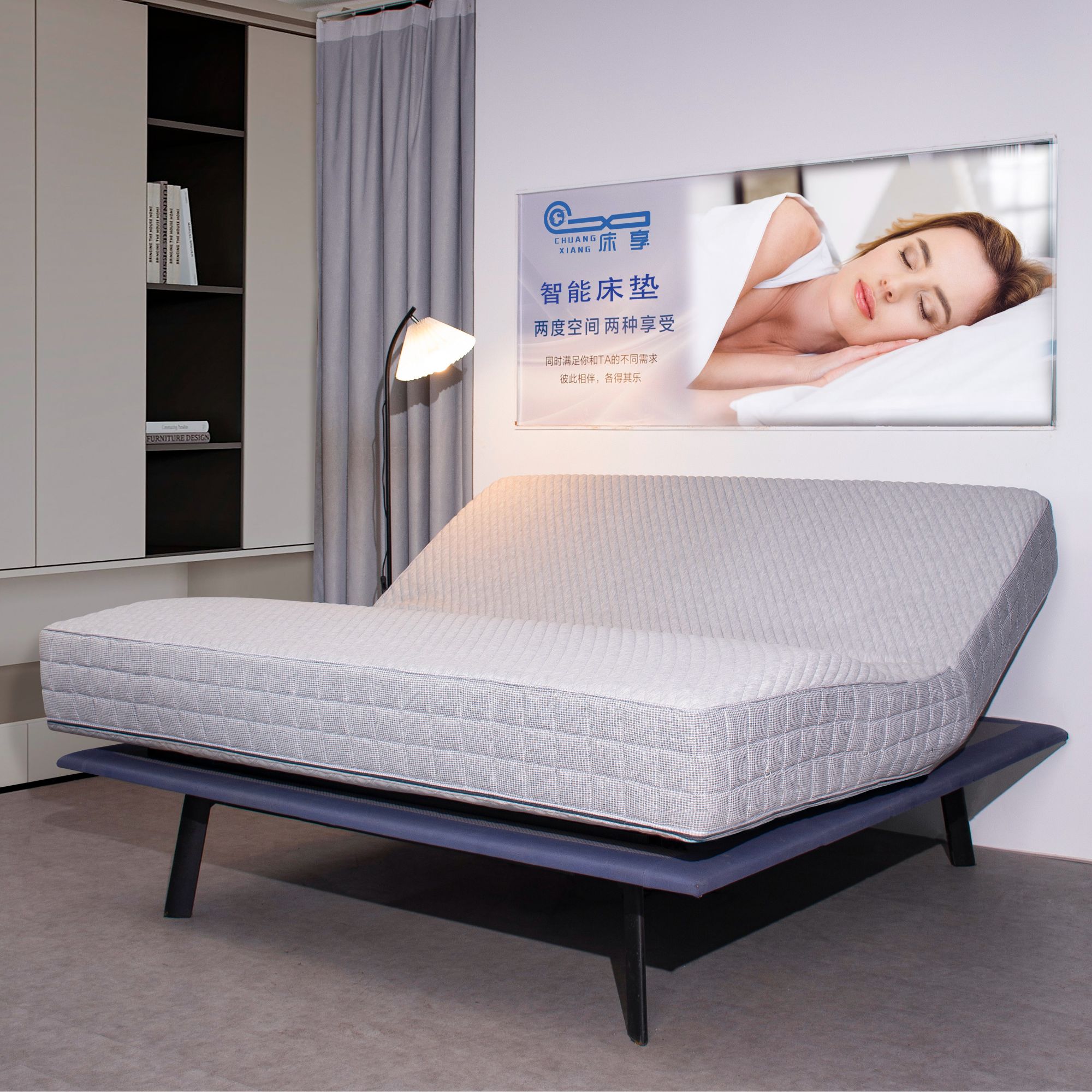 K807智能电动升降床垫功能酒店新房月子中心软床家具卧室折叠家用
