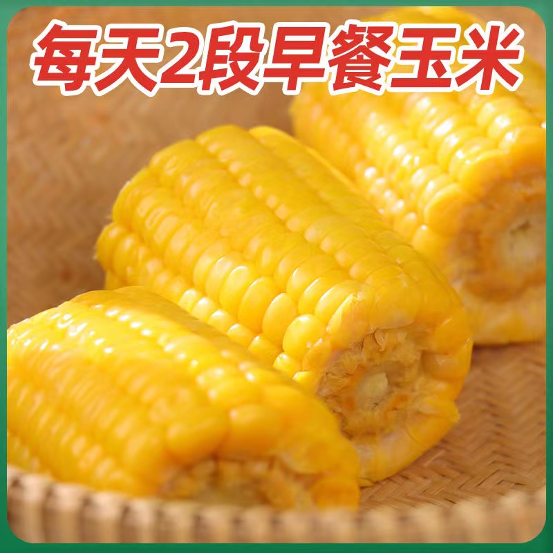 【美味甜玉米段】开袋即食免煮上班代餐0添加健身专用水果香糯新人