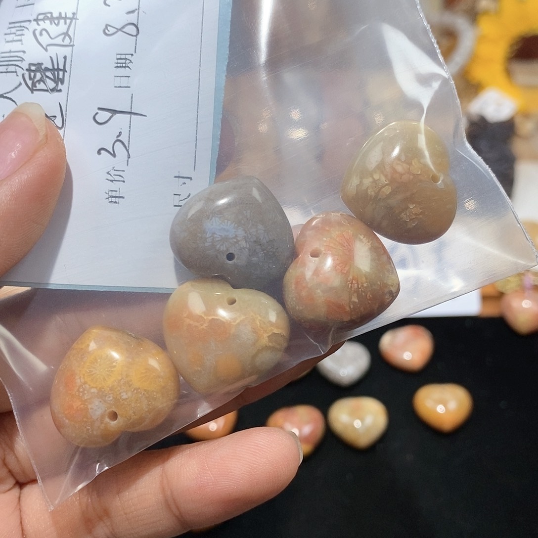 硅化珊瑚（珊瑚玉）手链未镶嵌王*