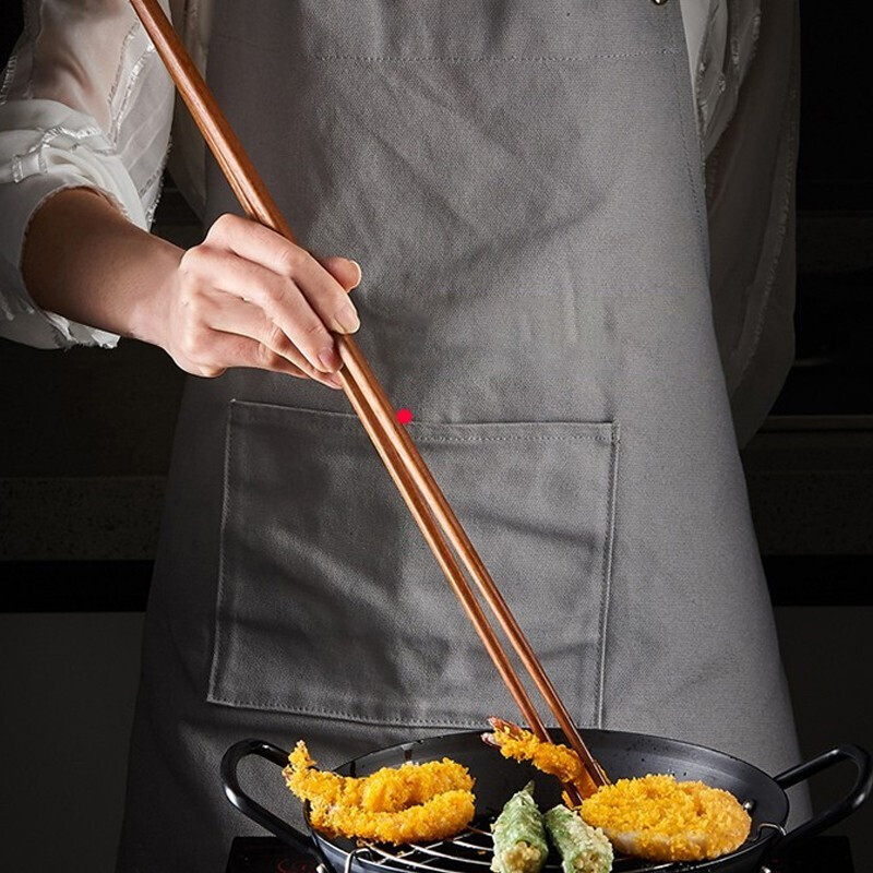 【Sungsa】日本家用加长防烫油炸筷耐高温火锅捞面煎炸鸡翅油条筷 